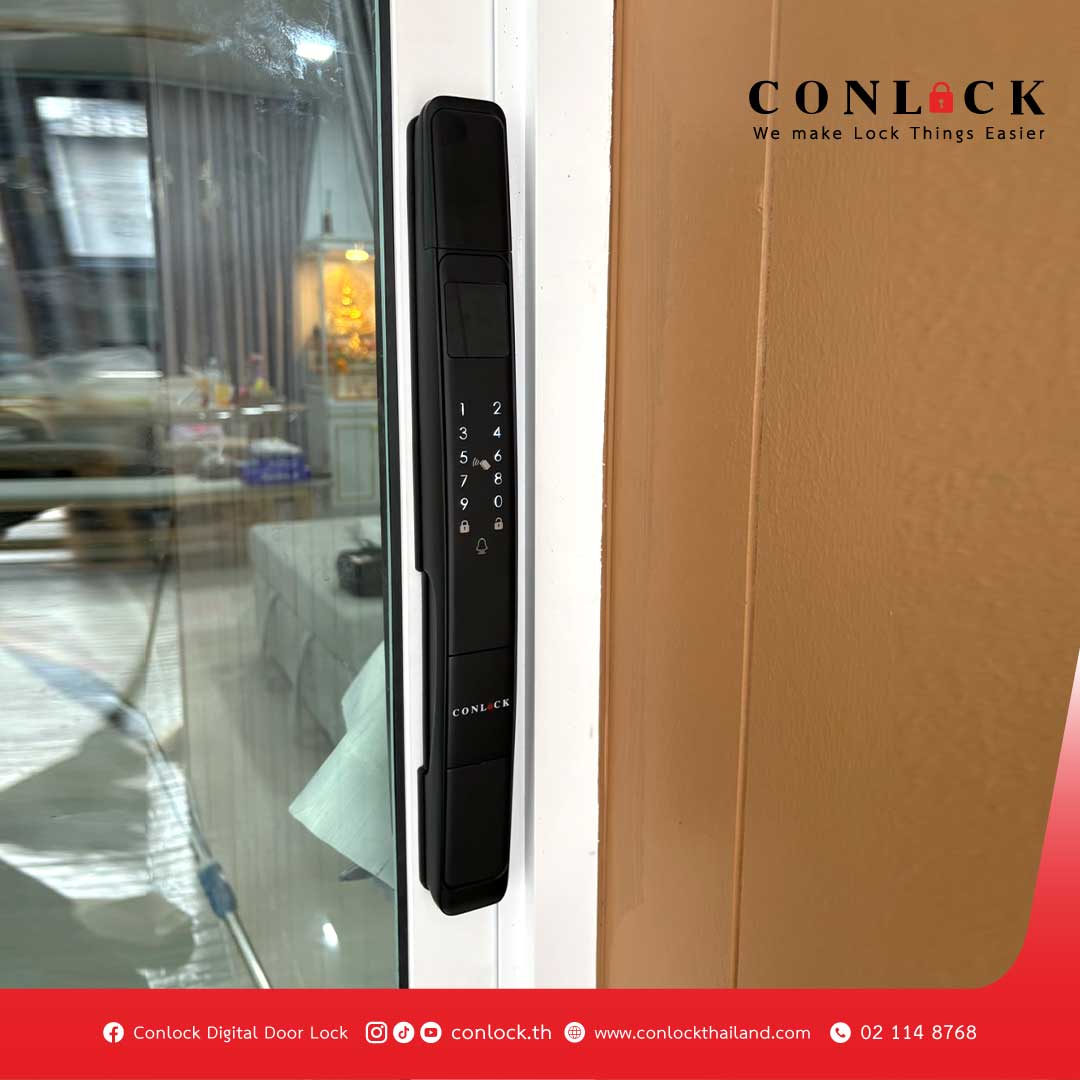 Conlock Digital Door Lock : คอนล็อค กลอนประตูดิจิตอล Facebook ad