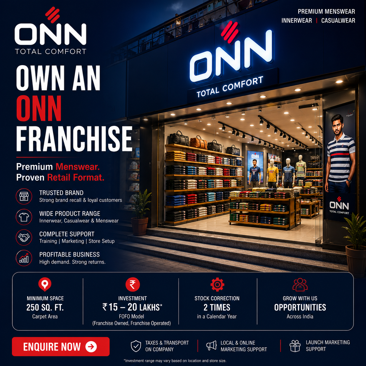 ONN Franchise West Bengal Facebook ad