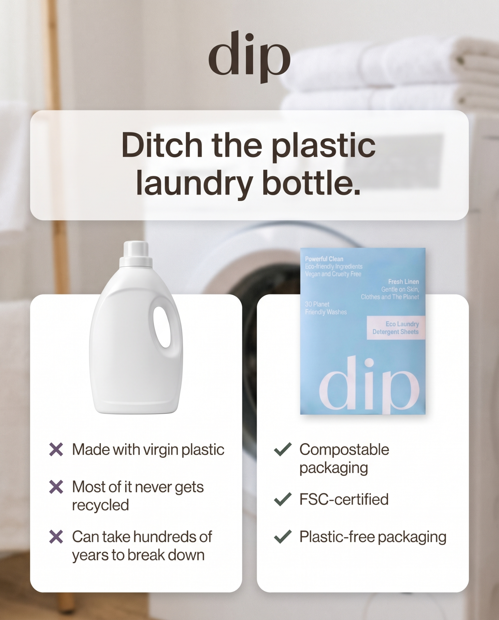 We Are Dip Facebook ad: 837,000 Bottles That Never Got Made
