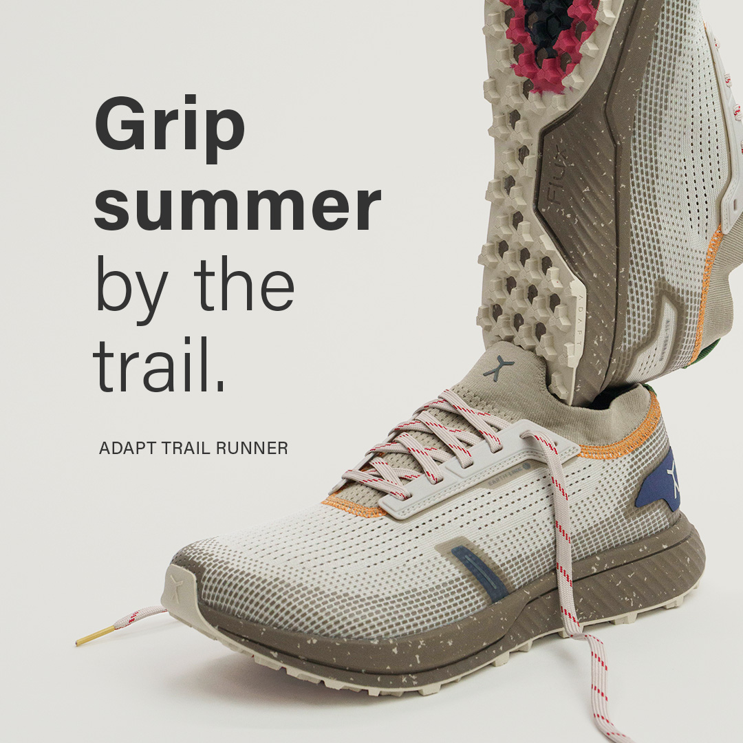 Flux Footwear Facebook ad: Disconnect to Reconnect.