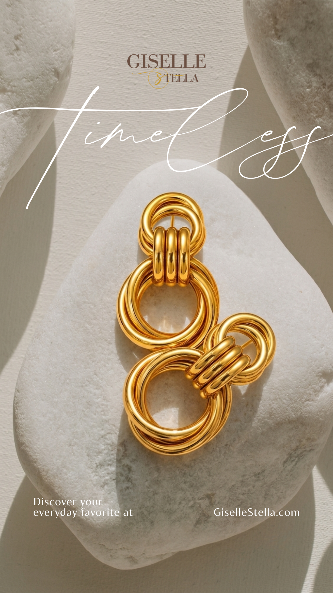 Giselle Stella Jewelry Facebook ad from Aug 10, 2026