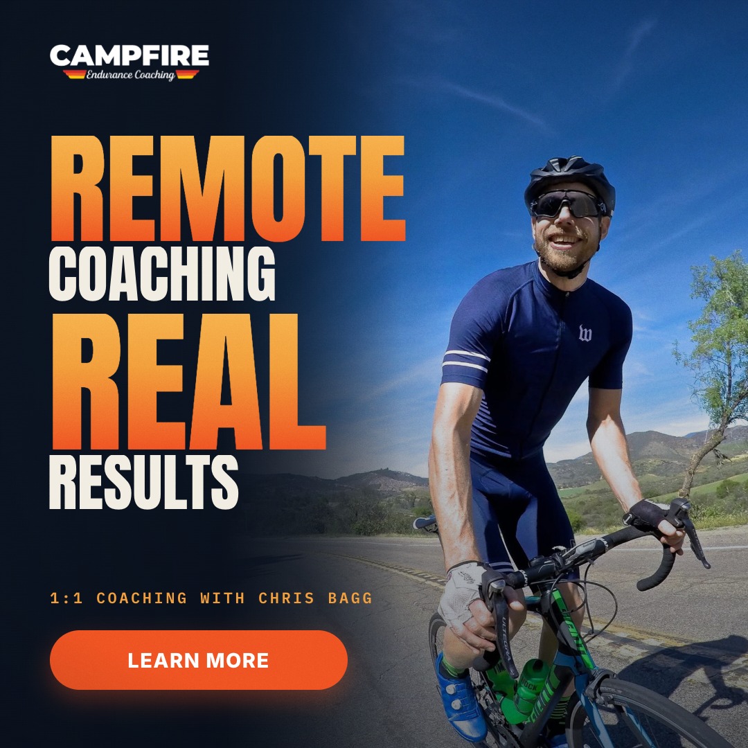 Campfire Endurance Coaching Facebook ad: The Coach You Keep