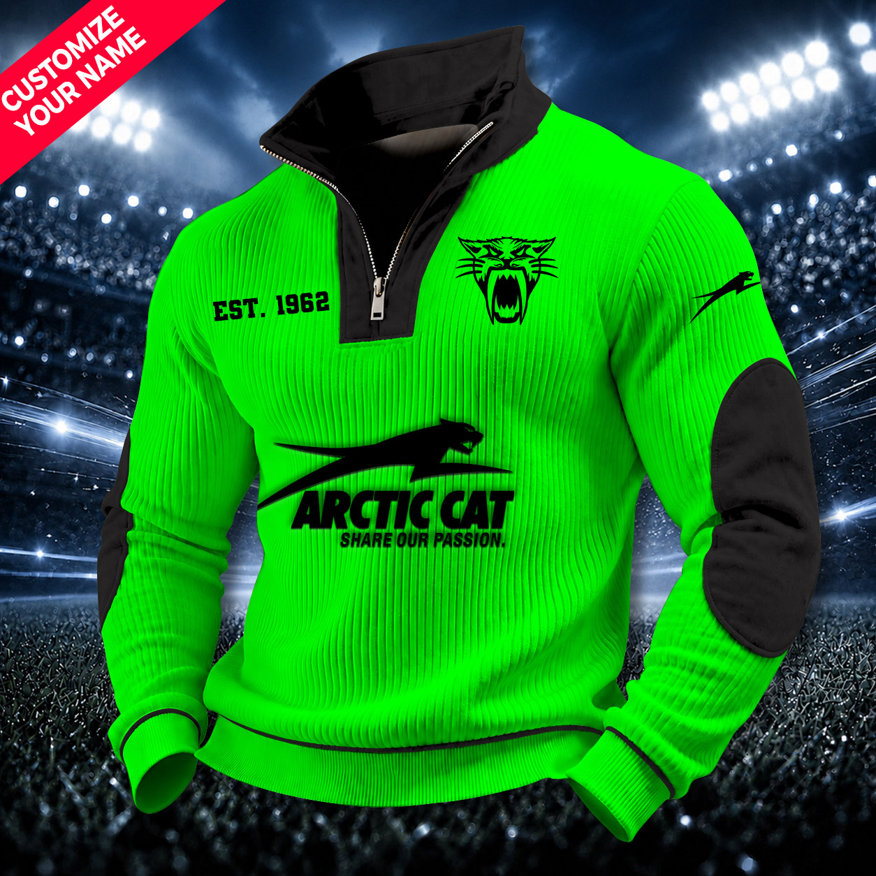 TurboFan Apparel Facebook ad: Built for Arctic Cat Fans