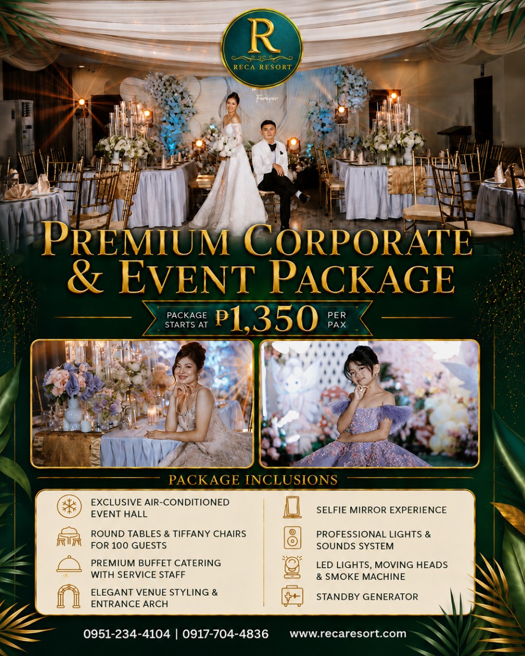 RECA Events & Corporate Venue - Pampanga Facebook ad