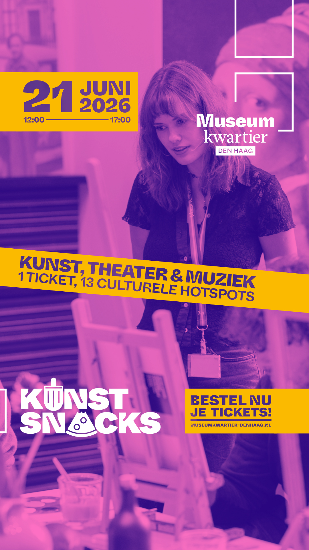 Museumkwartier Den Haag Facebook ad from May 20, 2026