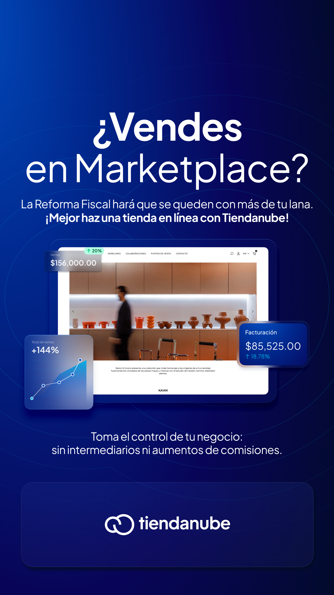 Tiendanube México Facebook ad