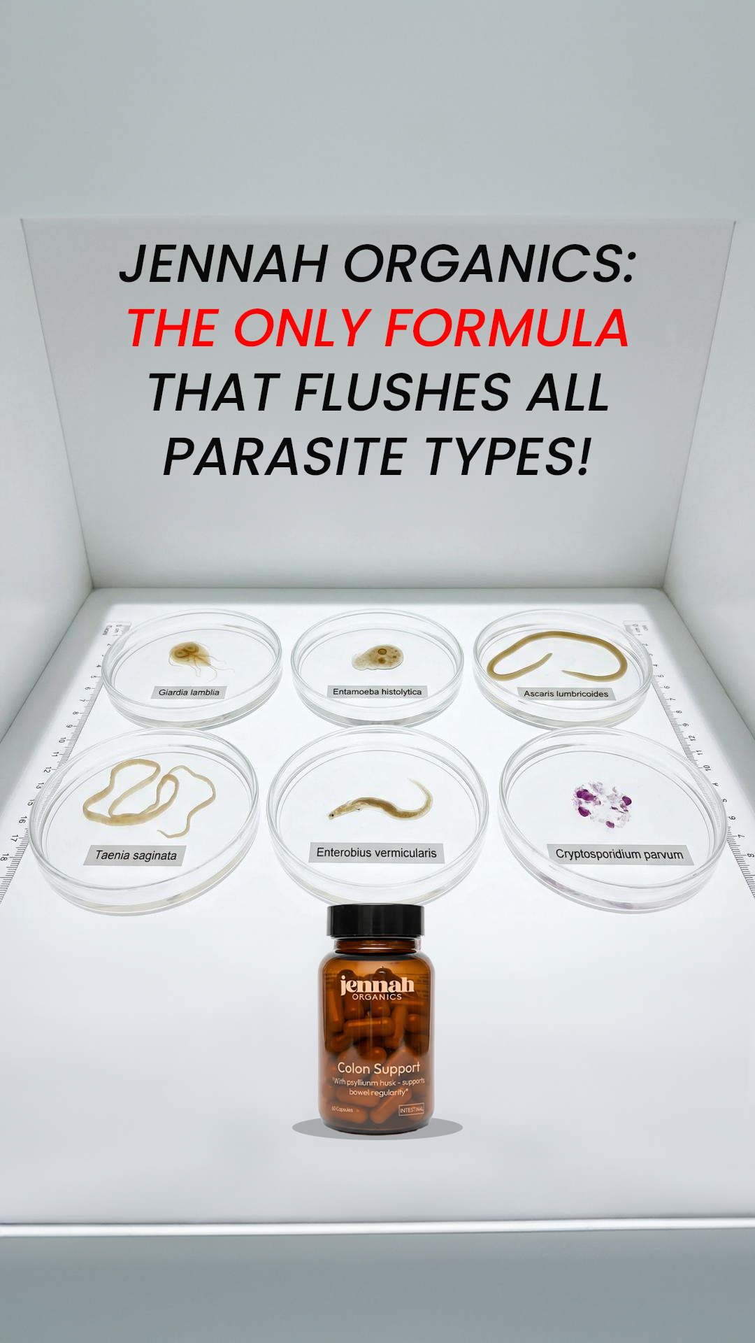 Jennah Organics Facebook ad