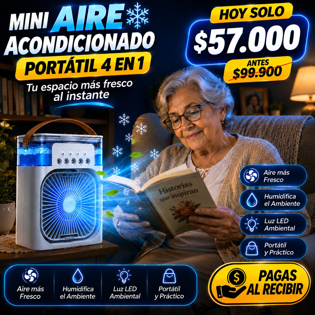 Tupe Facebook ad: Chatea con nosotros