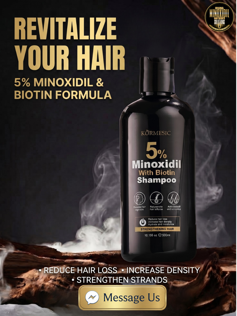 Original Monoxidil Hair Growth Solutions Facebook ad: Hair Strength
