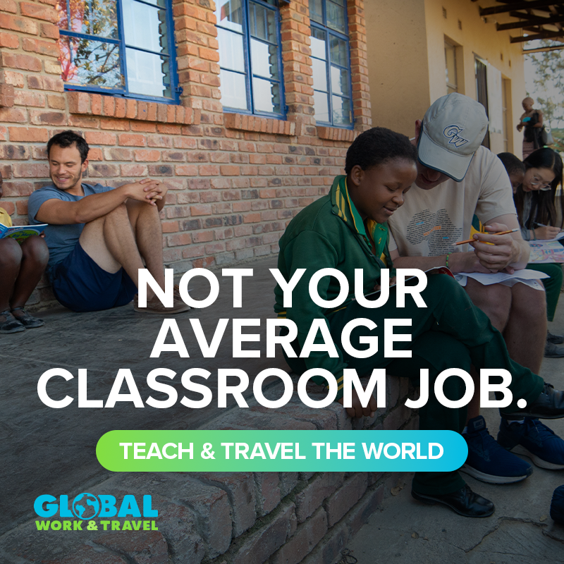 Global Work & Travel Facebook ad