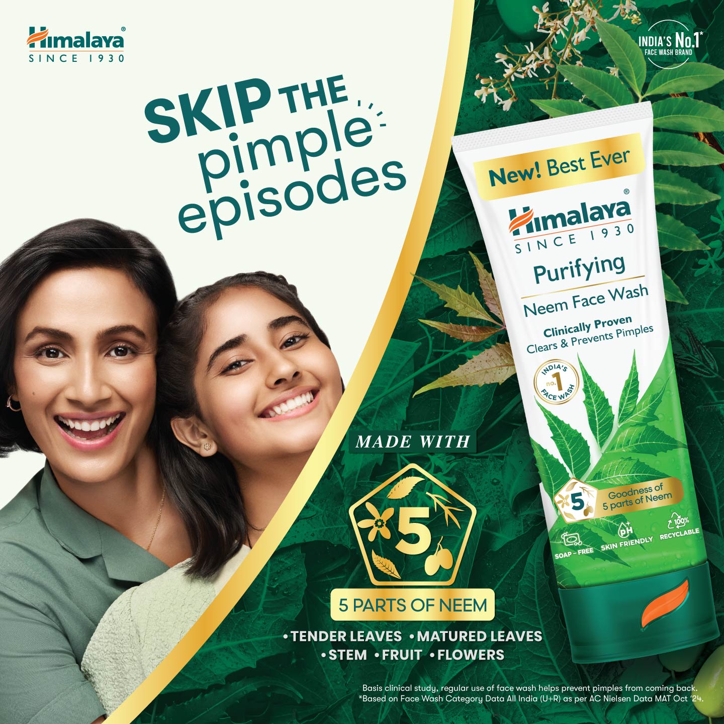 Himalaya FaceCare Facebook ad from May 19, 2026
