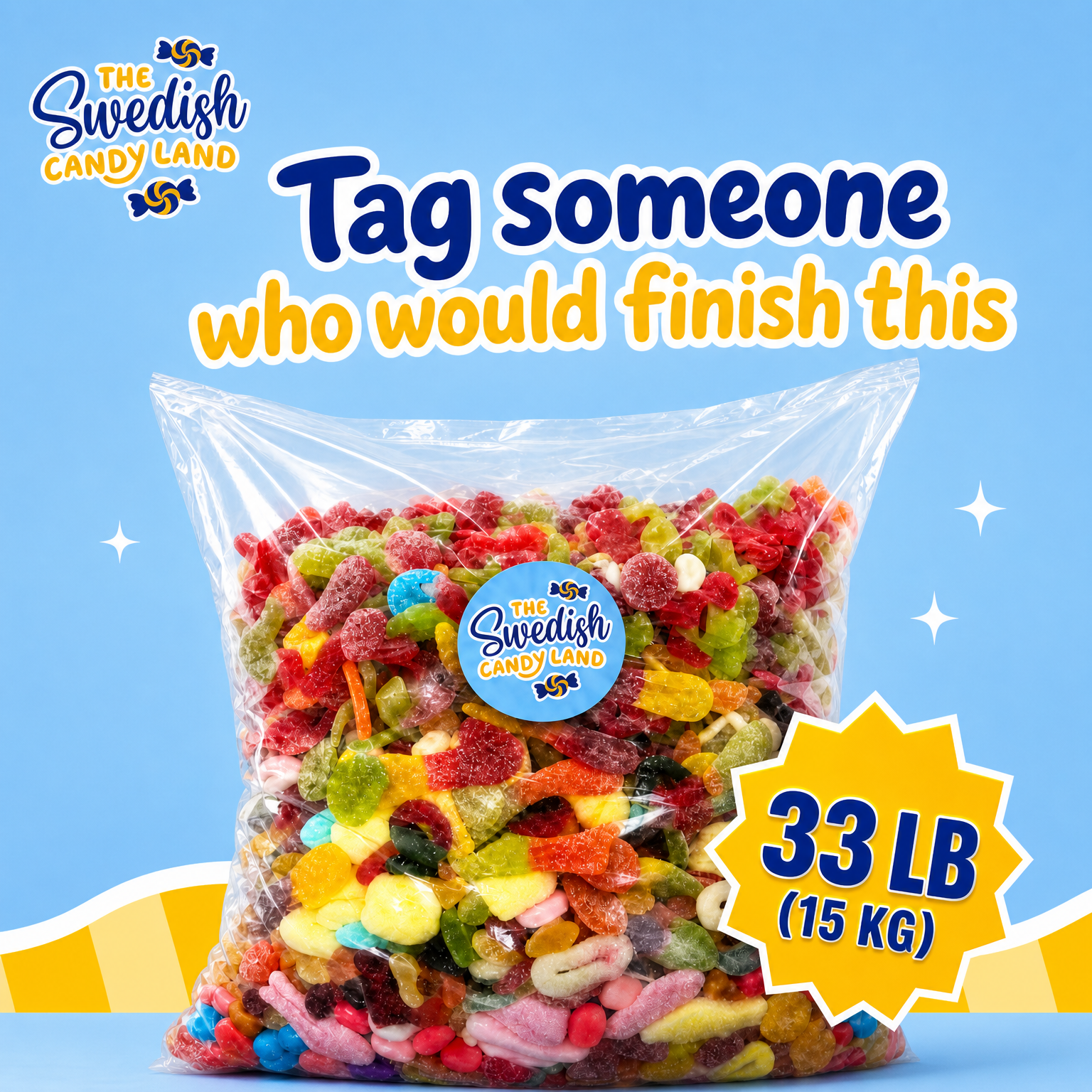 Swedish Candy Land Facebook ad