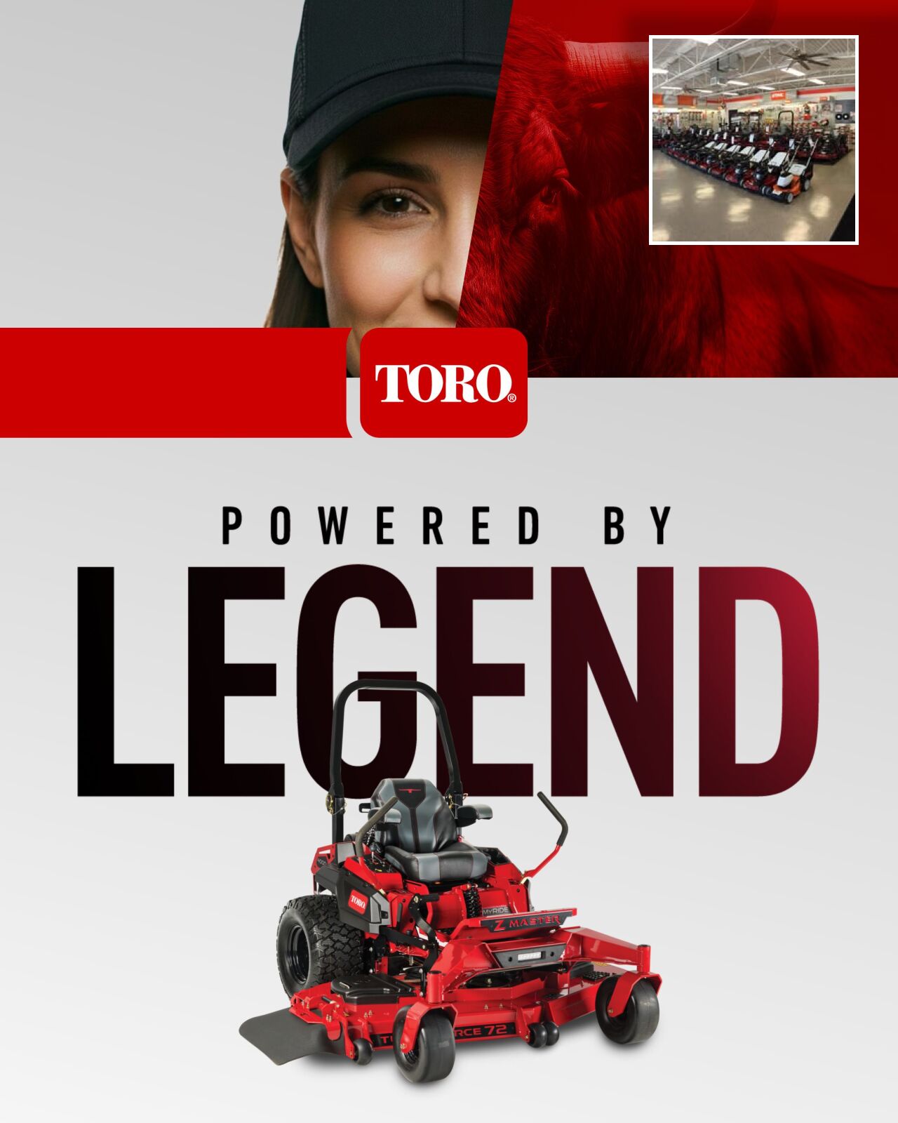 Garland Saw & Lawnmower Facebook ad: Your local exclusive Toro & Stihl Outdoor Power…