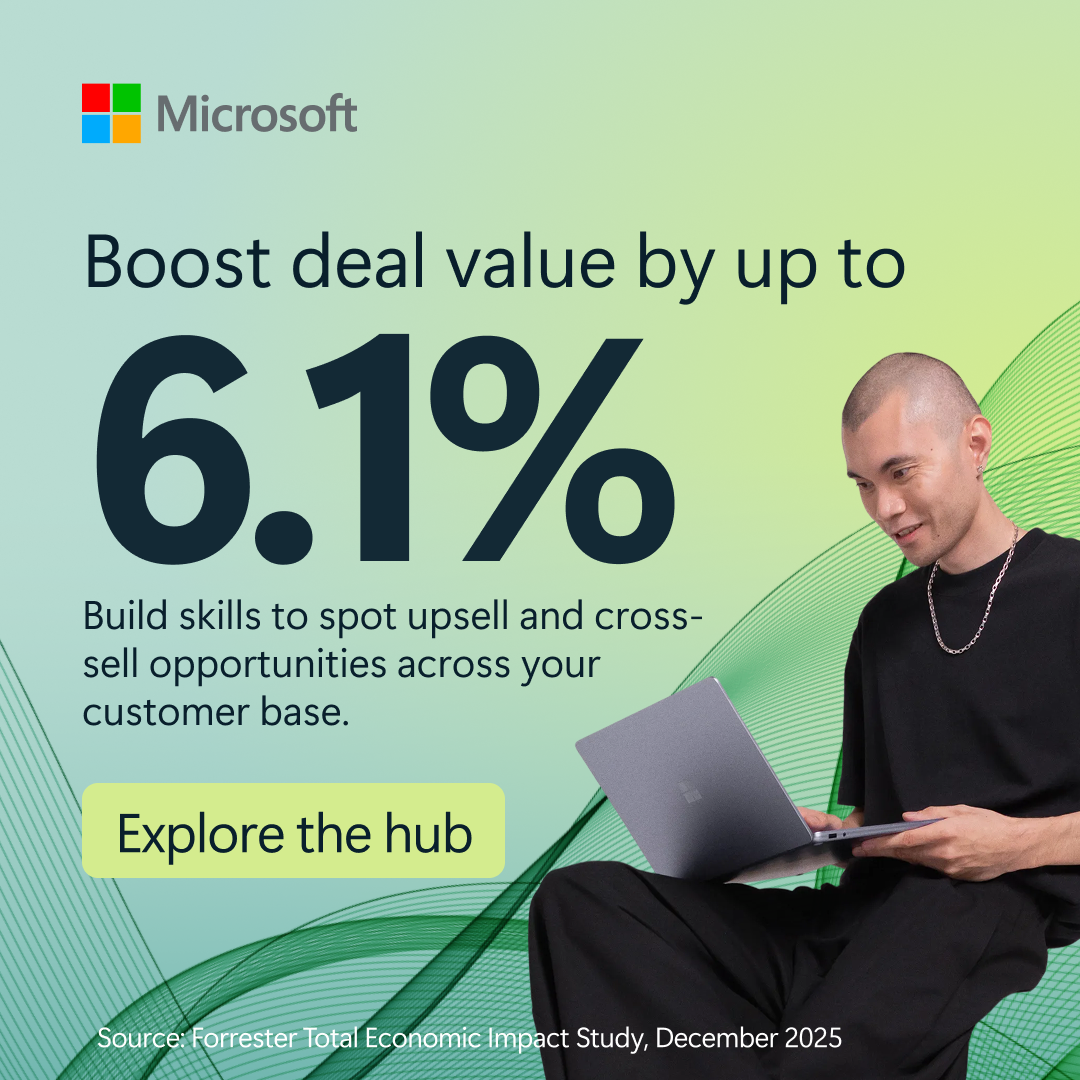 Microsoft AI Cloud Partner Program Facebook ad