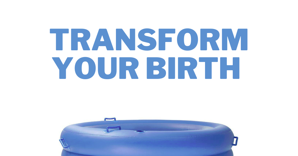 Waterbirth Solutions Facebook ad: Transform Your Birth - Order Now!
