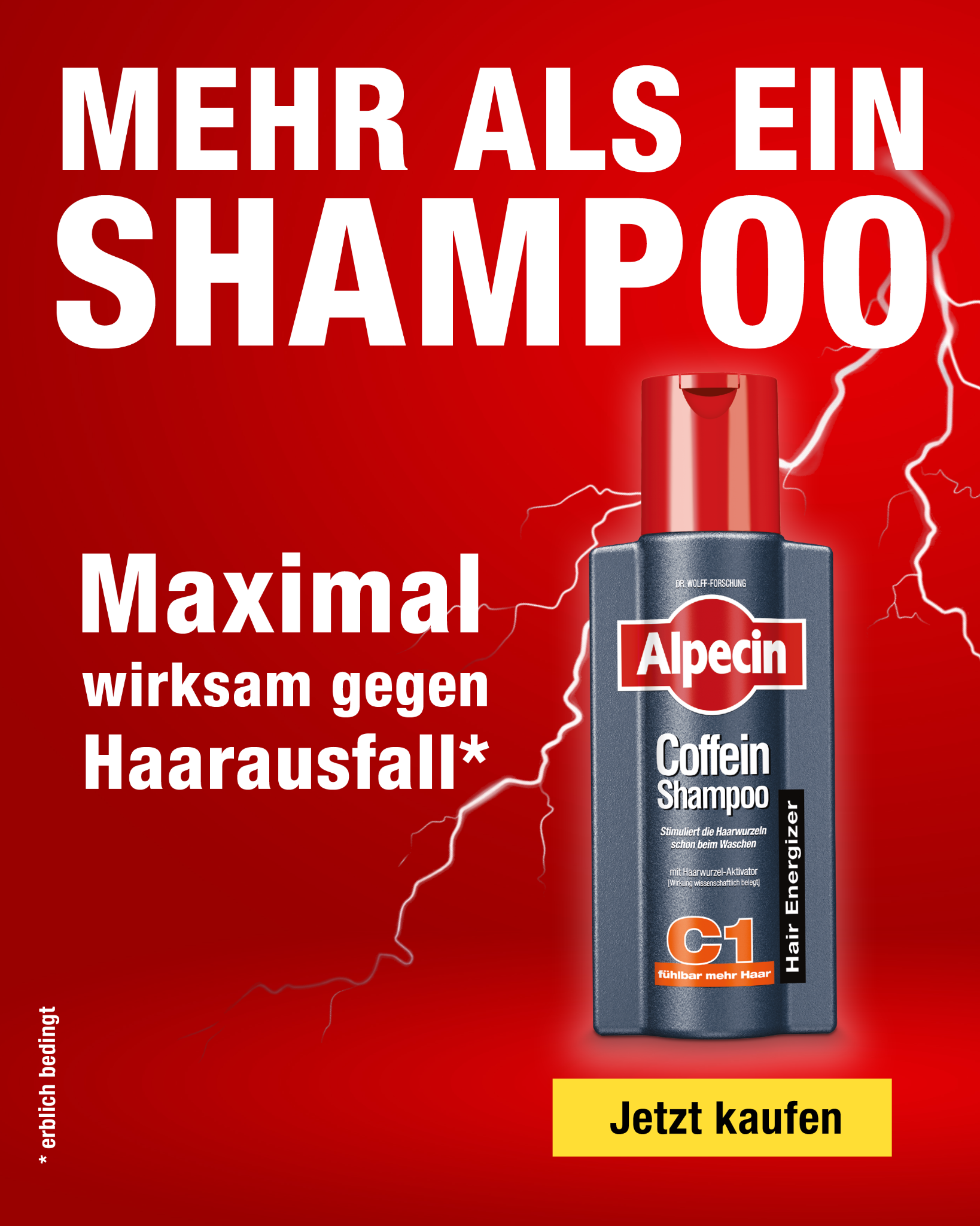Alpecin Facebook ad