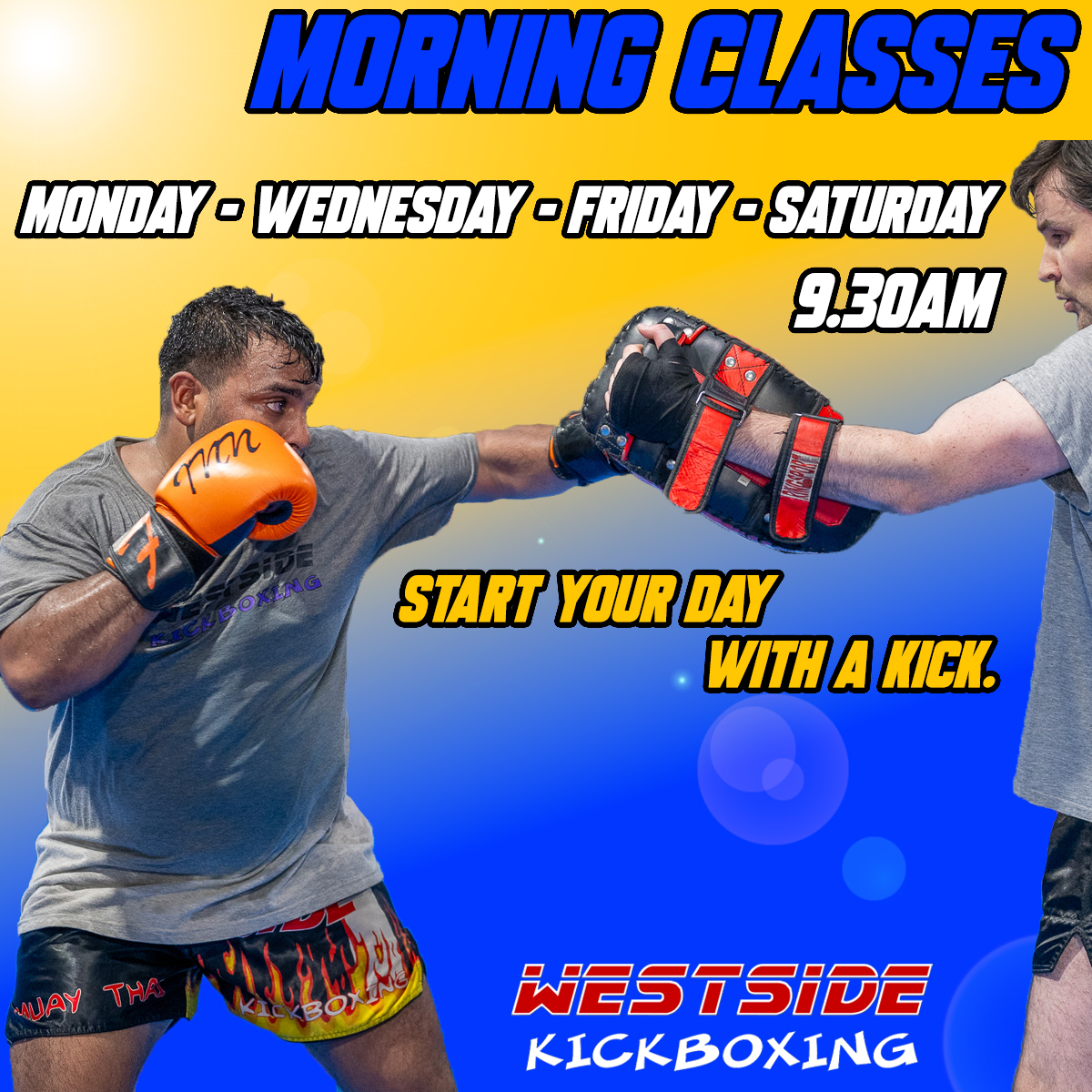 Westside Kickboxing Facebook ad
