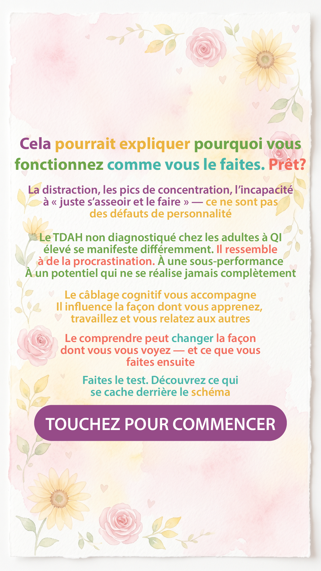 International IQ test Facebook ad