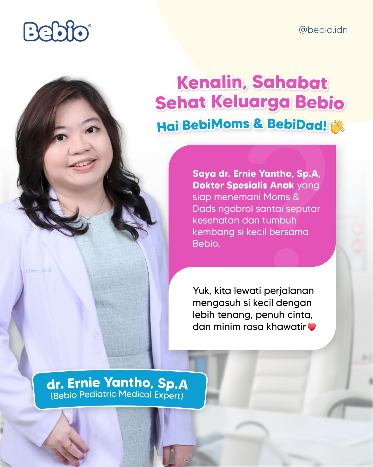 BEBIO Indonesia Facebook ad: Halo BebiMoms & BebiDad!