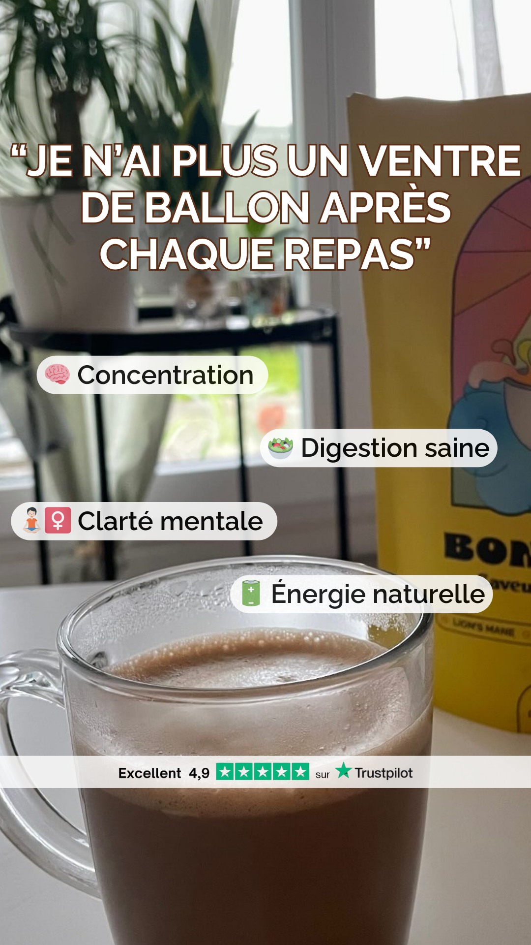 Bonjour Facebook ad