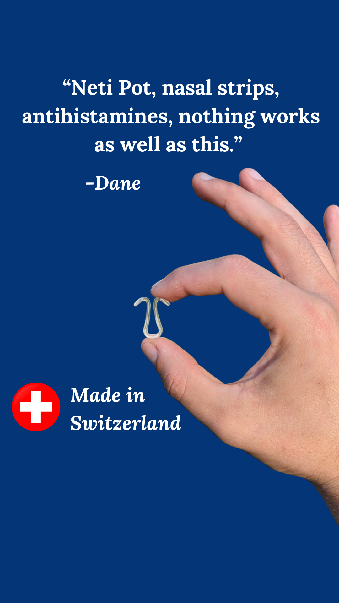 SnoreLessNow Facebook ad: FLASH SALE on our Airflow Clip Nasal Dilator