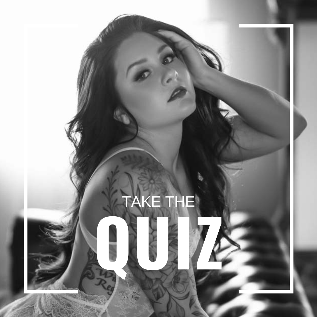 Evoke Boudoir Facebook ad: Take The Boudoir Quiz!