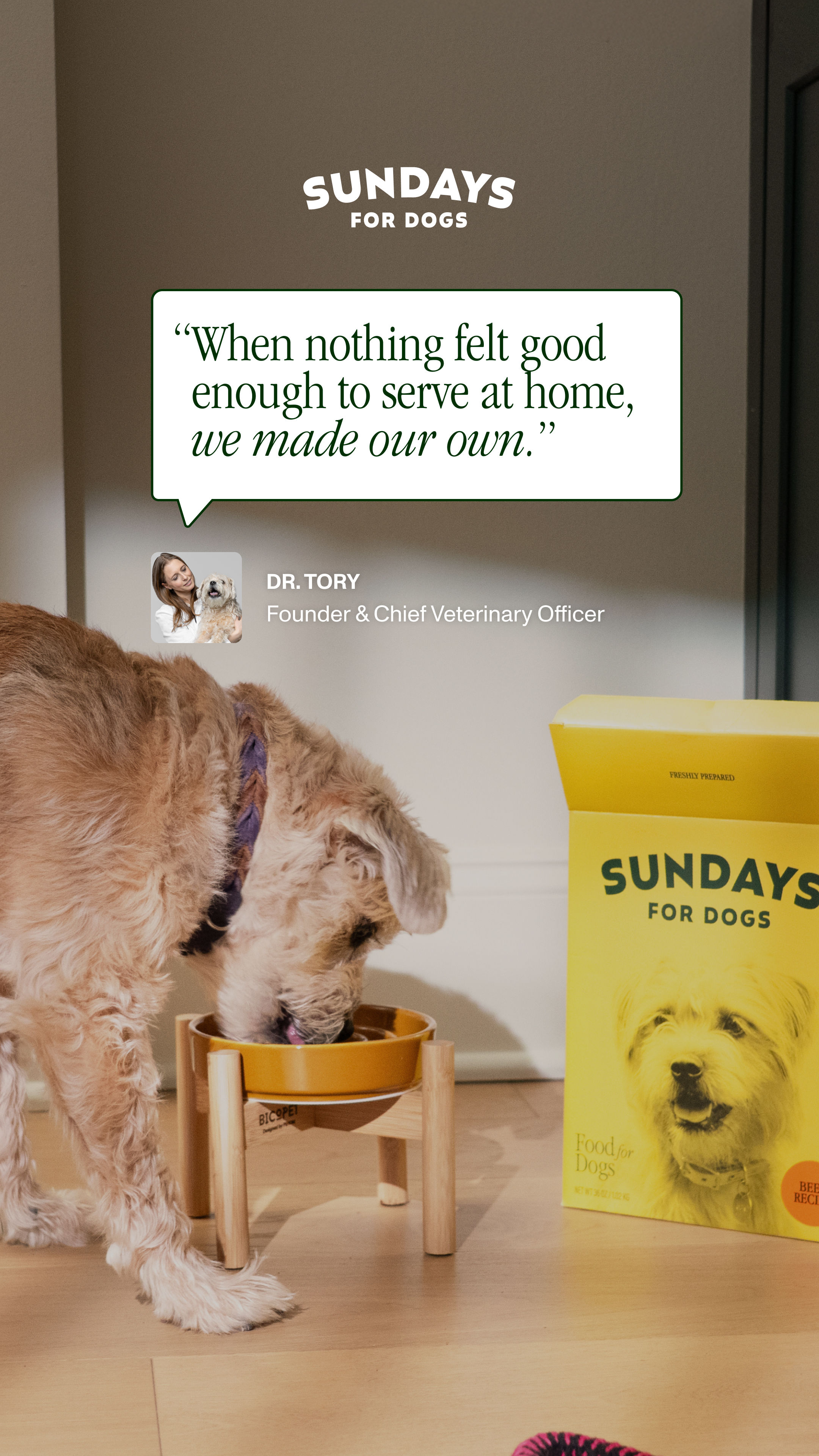 Sundays Facebook ad