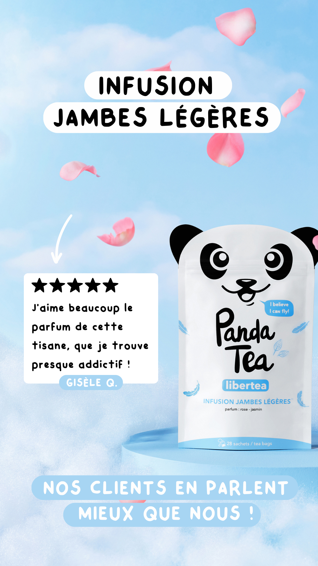 Panda Tea Facebook ad