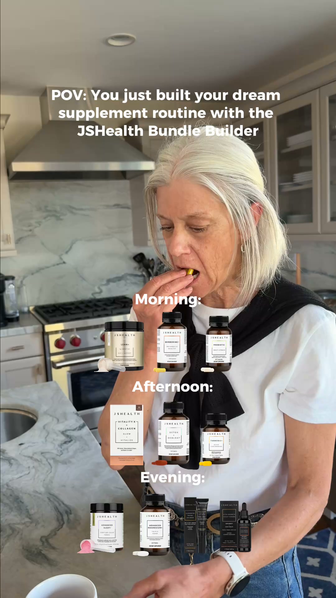JSHealth Vitamins Facebook ad: NUTRITIONIST-FORMULATED BLOATING SUPPORT