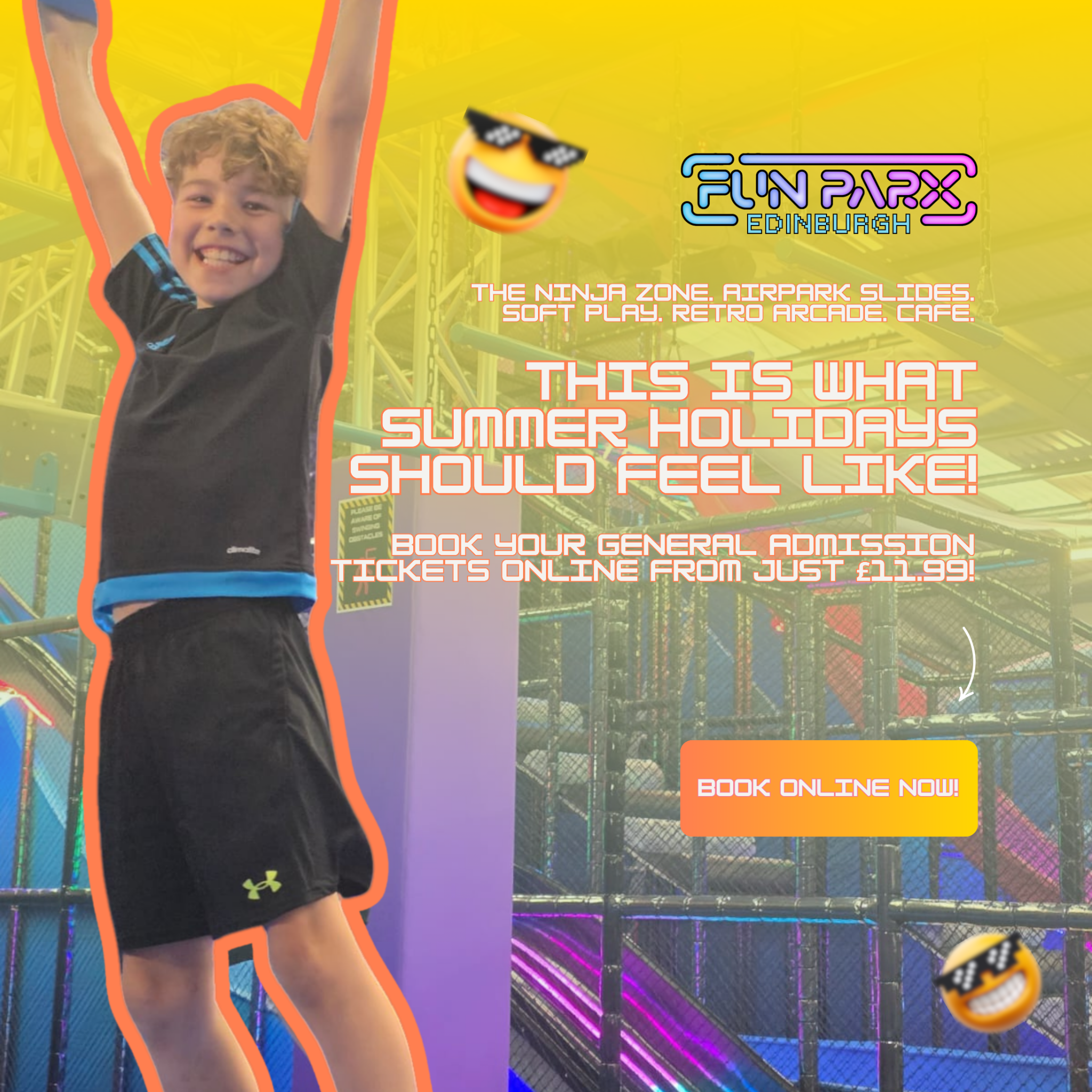 FUNPARX Dundee Facebook ad