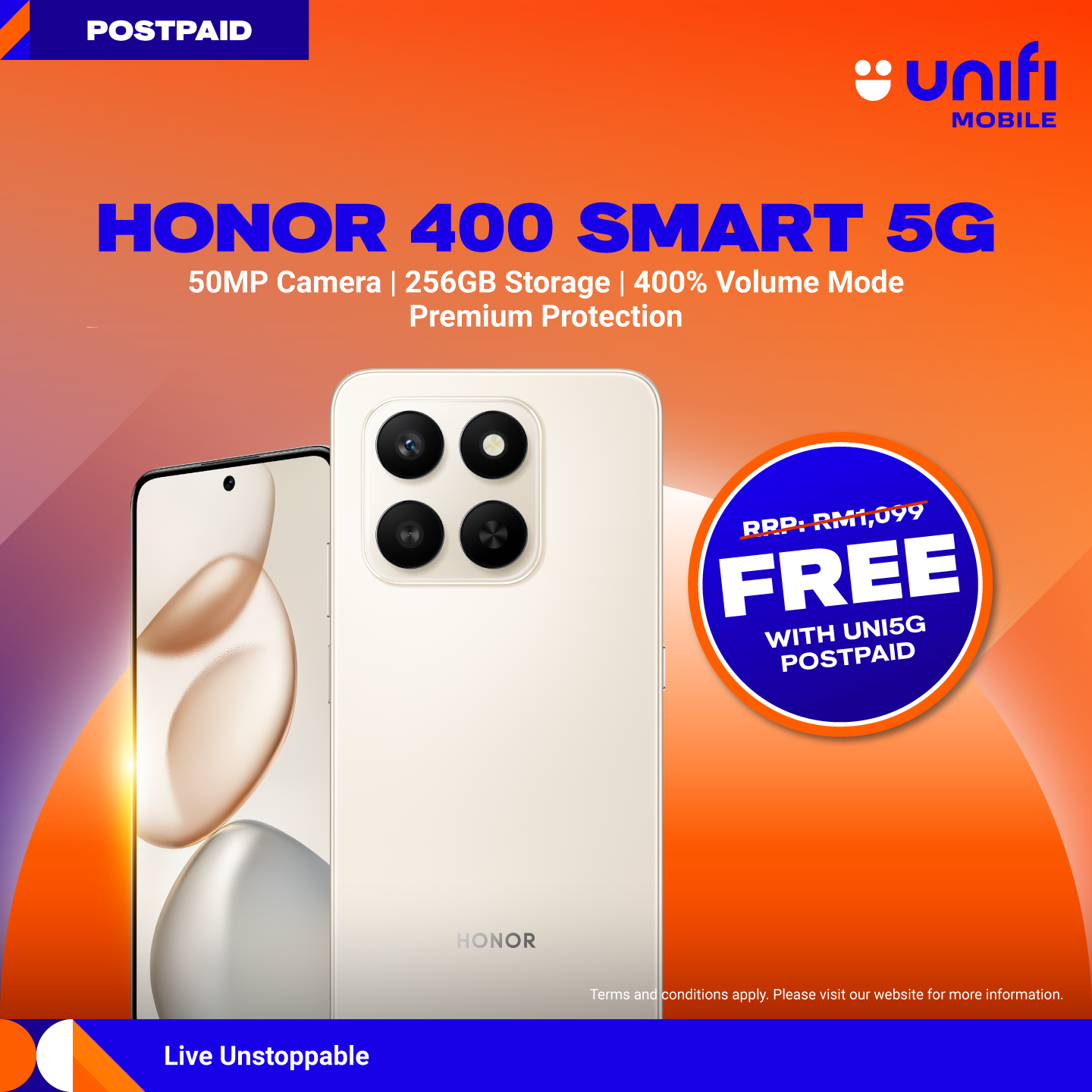 Unifi Facebook ad
