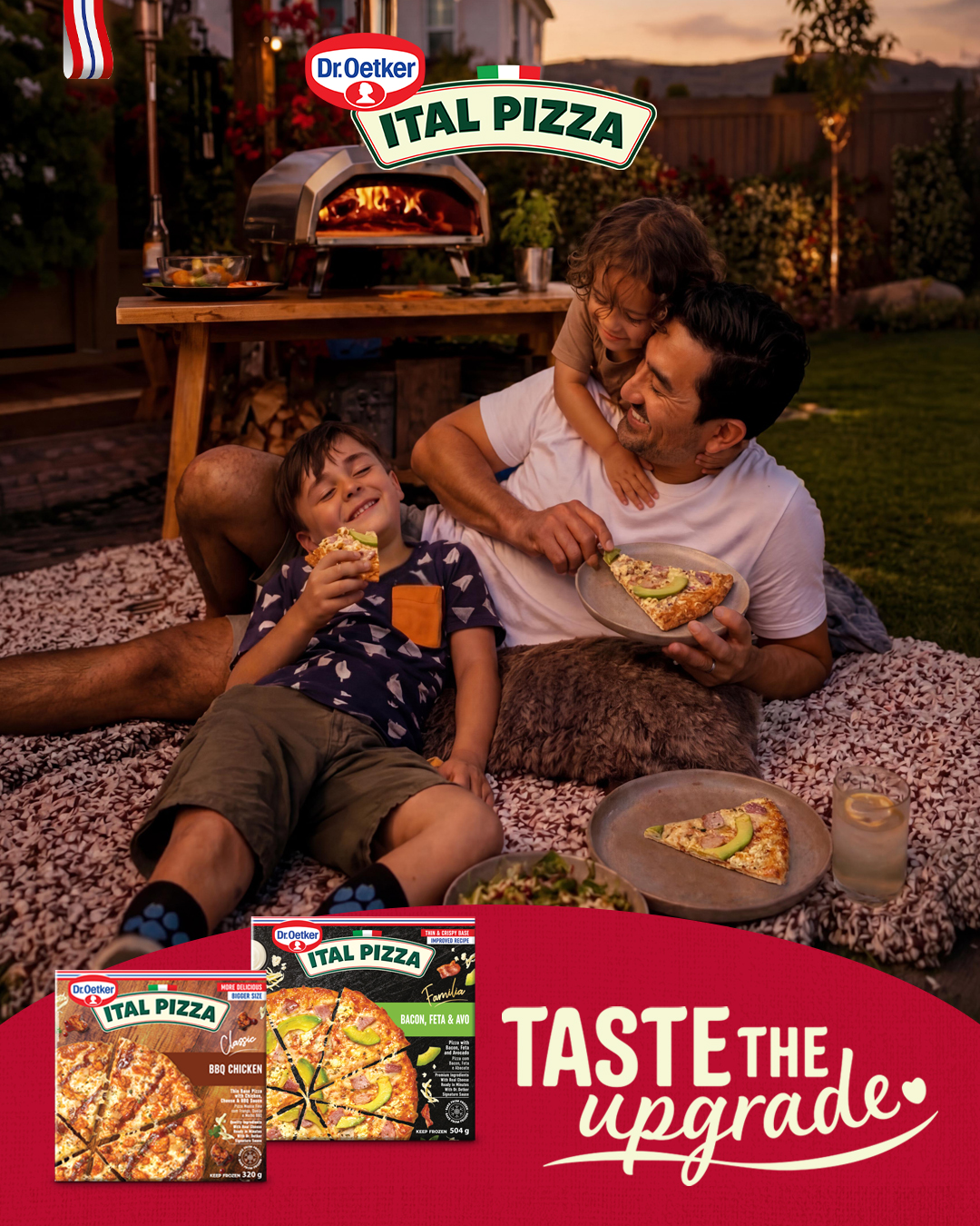 Dr. Oetker South Africa Facebook ad