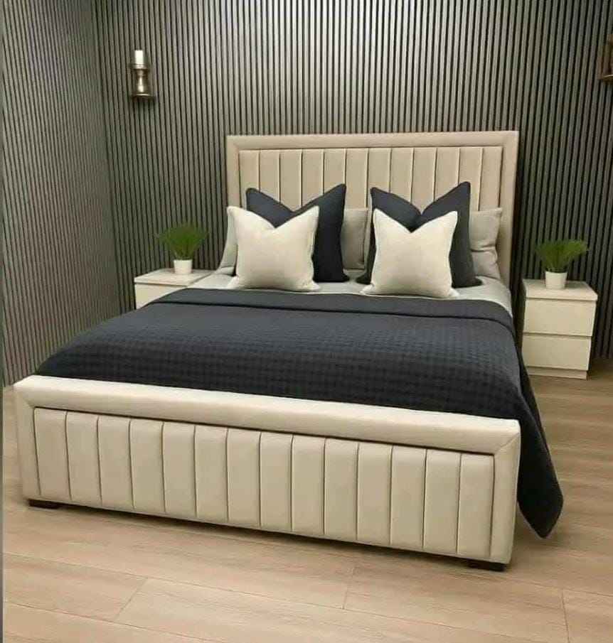 Decor Furniture Facebook ad: Luxury Bed With Mattress For Sale In Just For 399€ With…