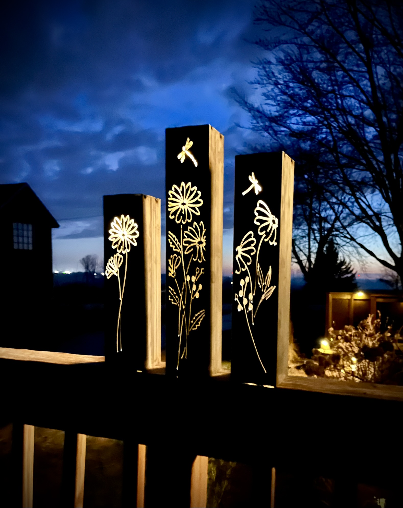 Northern Forge Metalworks Facebook ad: We build these solar lanterns right here in…