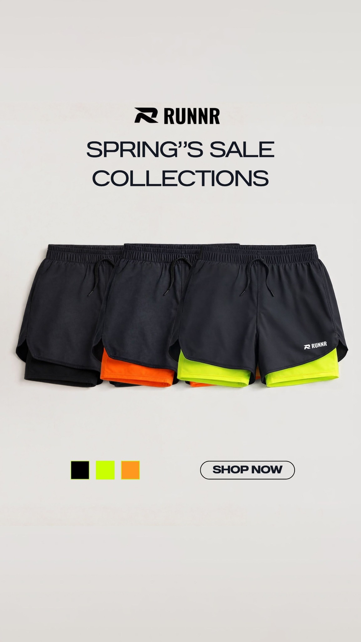 RUNNR Activewear Facebook ad