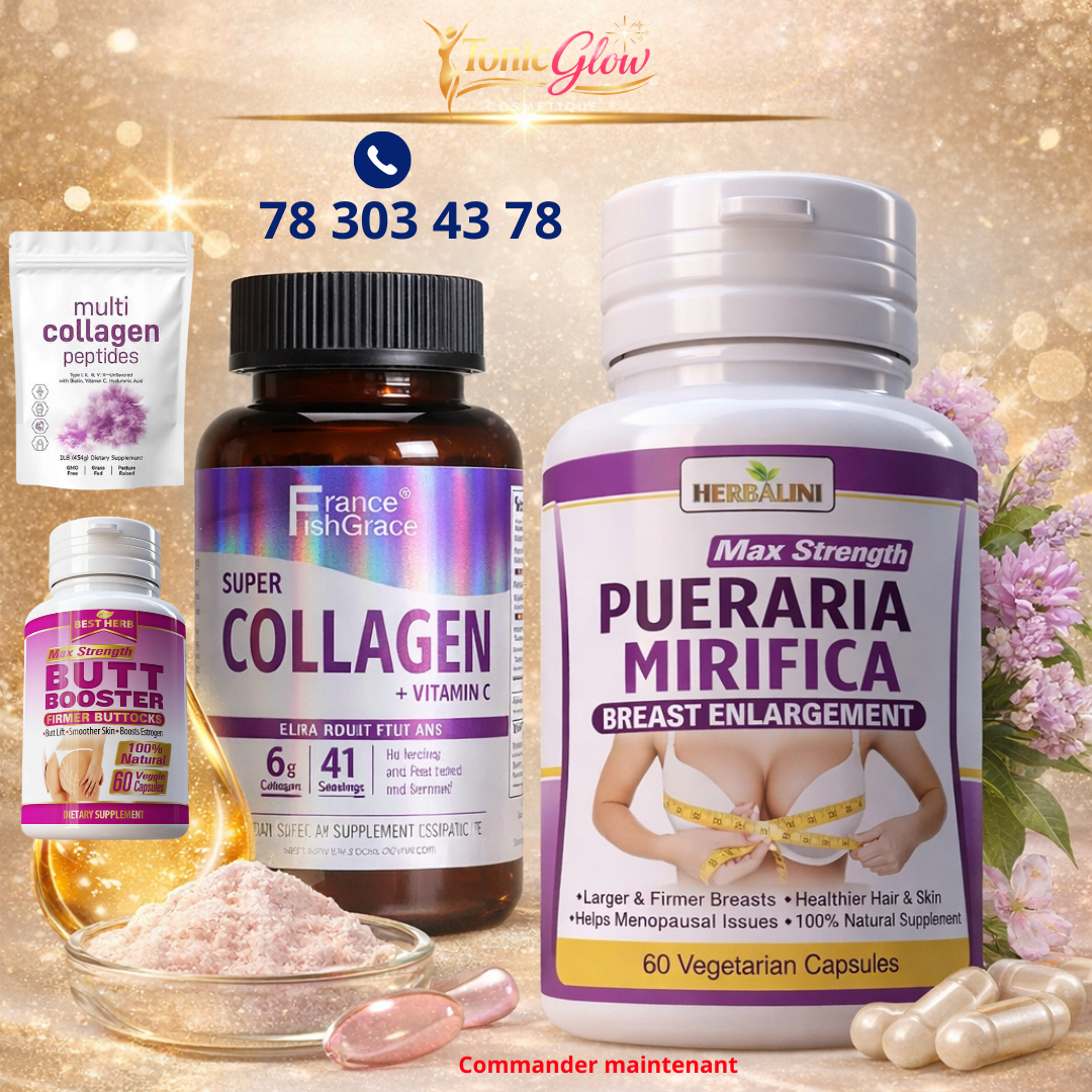 TonicGlow Cosmétique Facebook ad: Commander