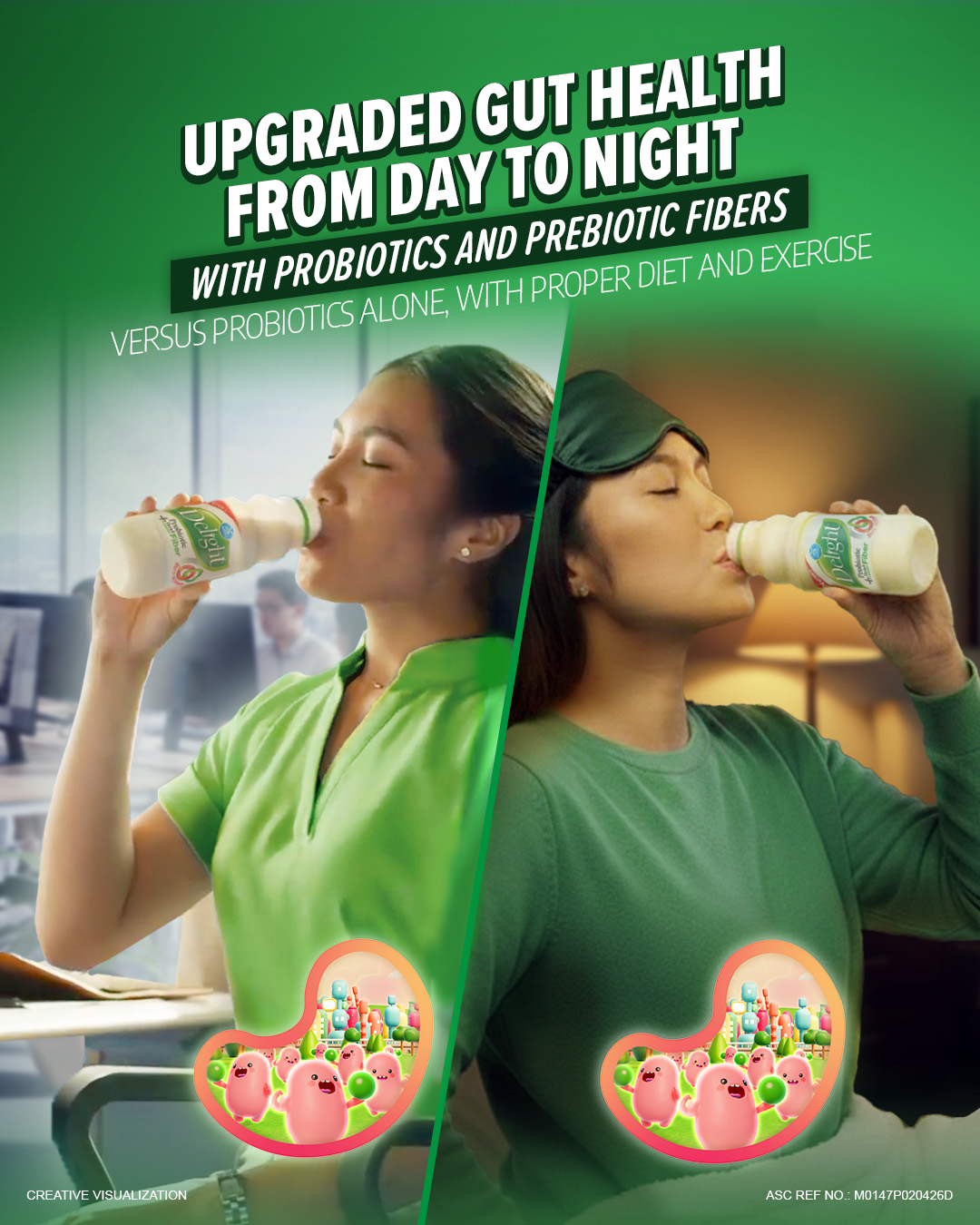 Dutch Mill Delight Philippines Facebook ad: Start and end your day with Dutch Mill…