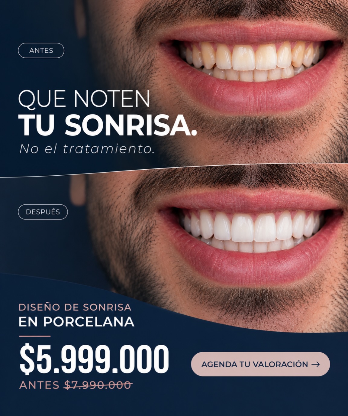 Dr. Smile Colombia Facebook ad