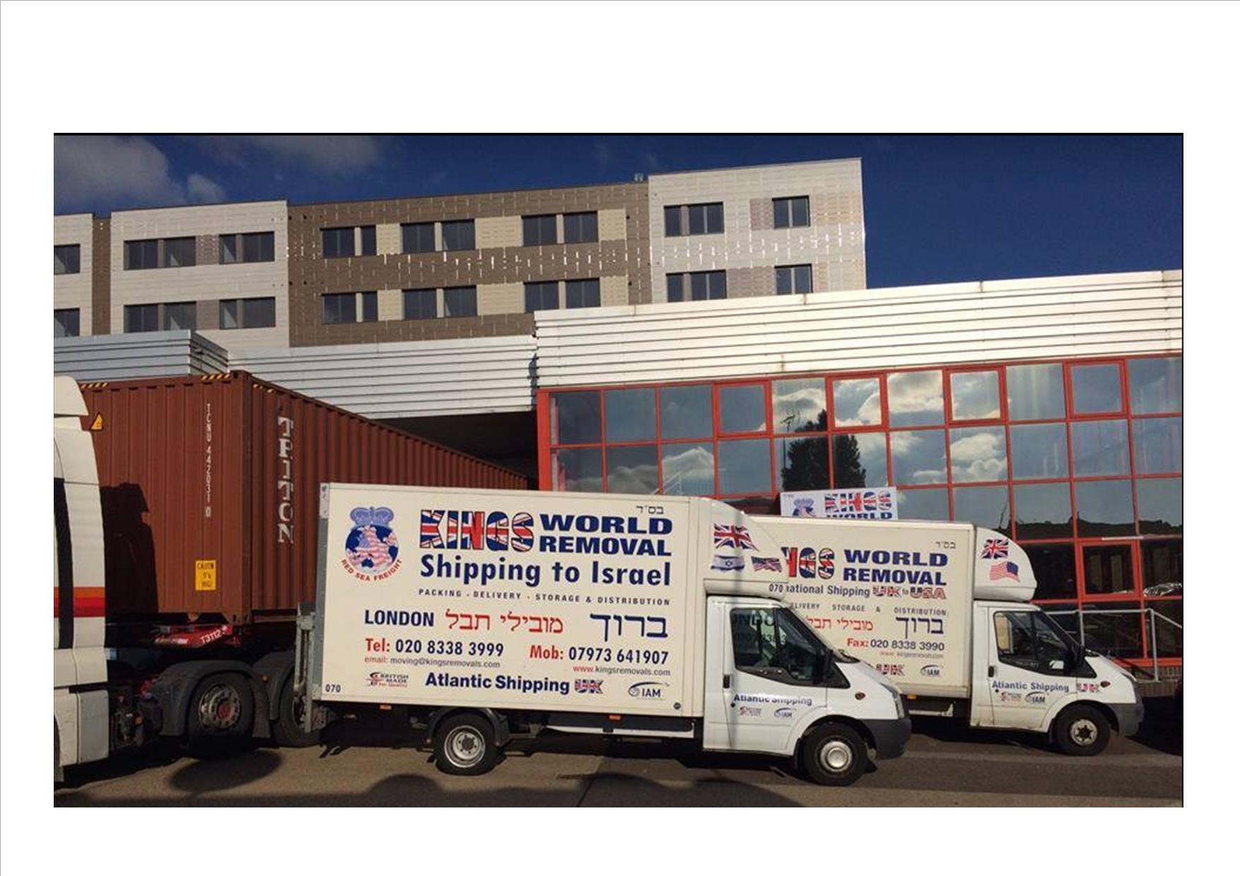 Kings World Removals. VIP International Shipping Services. Facebook ad: Kings World Removals. VIP International Shipping