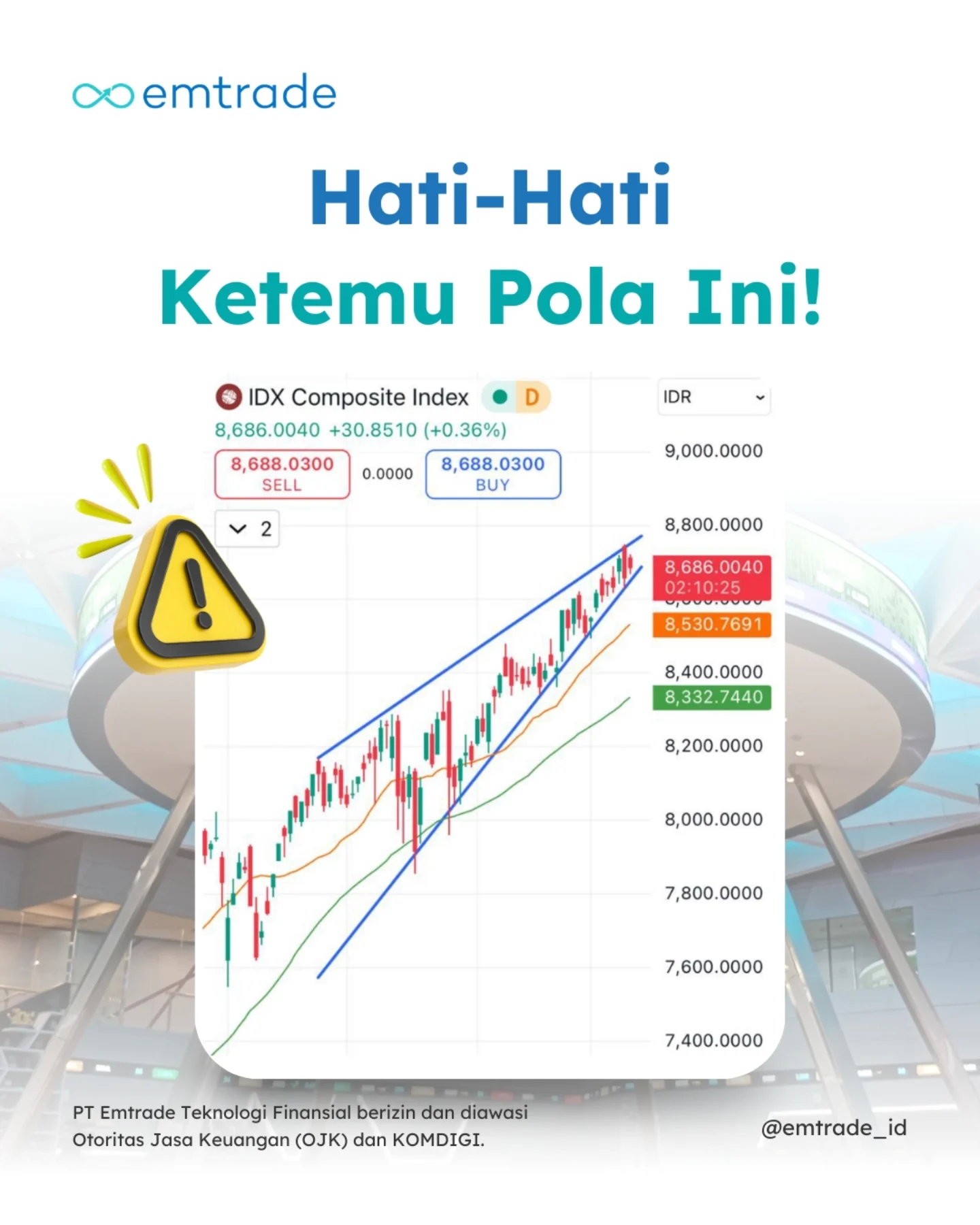 Emtrade Facebook ad