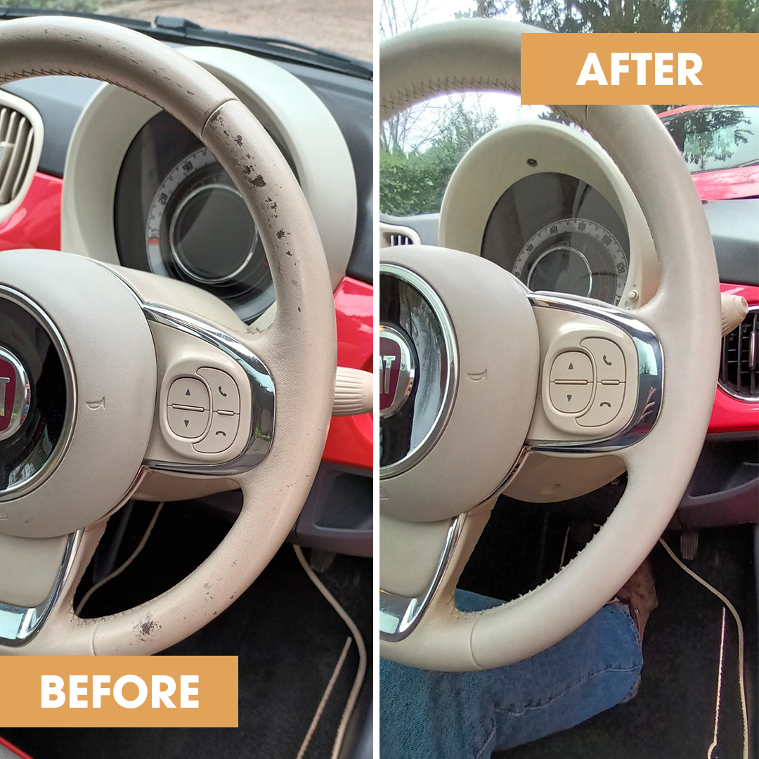 Furniture Clinic Facebook ad: Leather Repair Paint