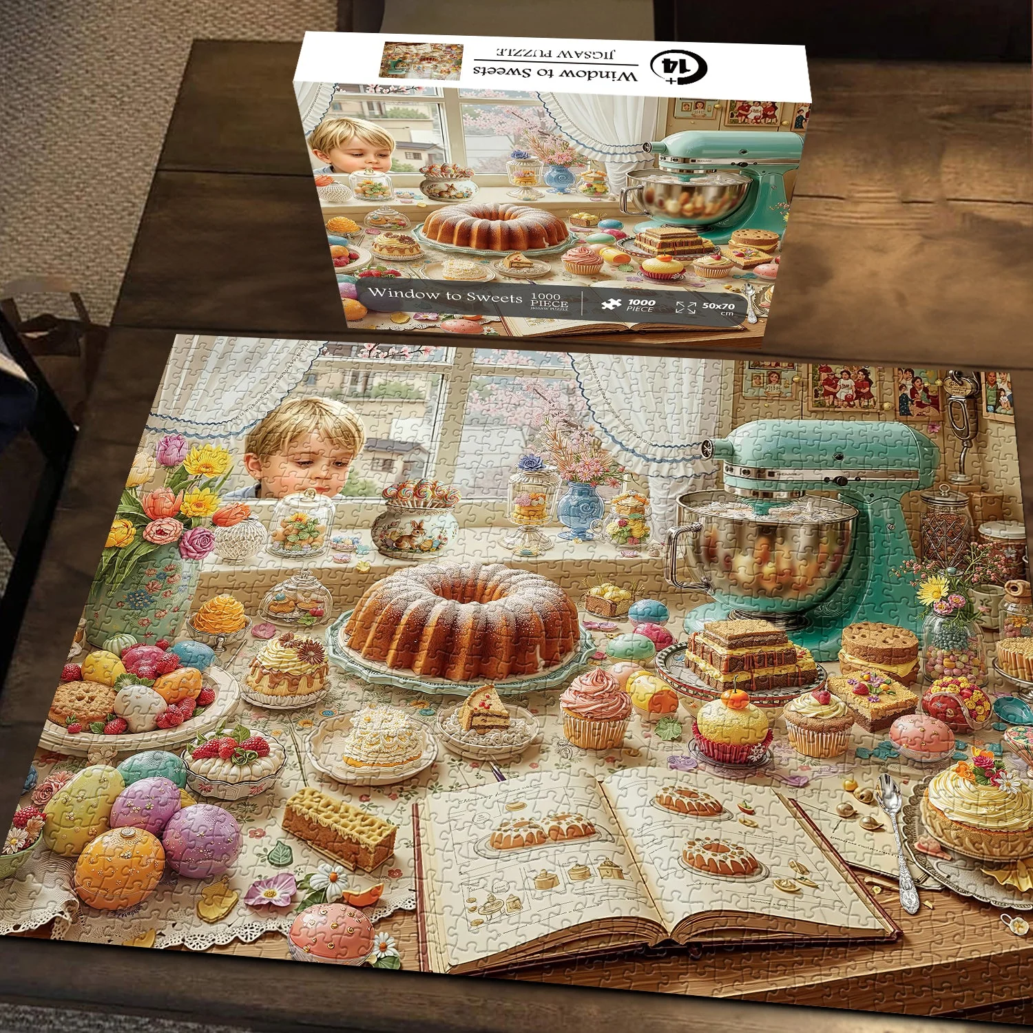 Fun-Puzzle Facebook ad