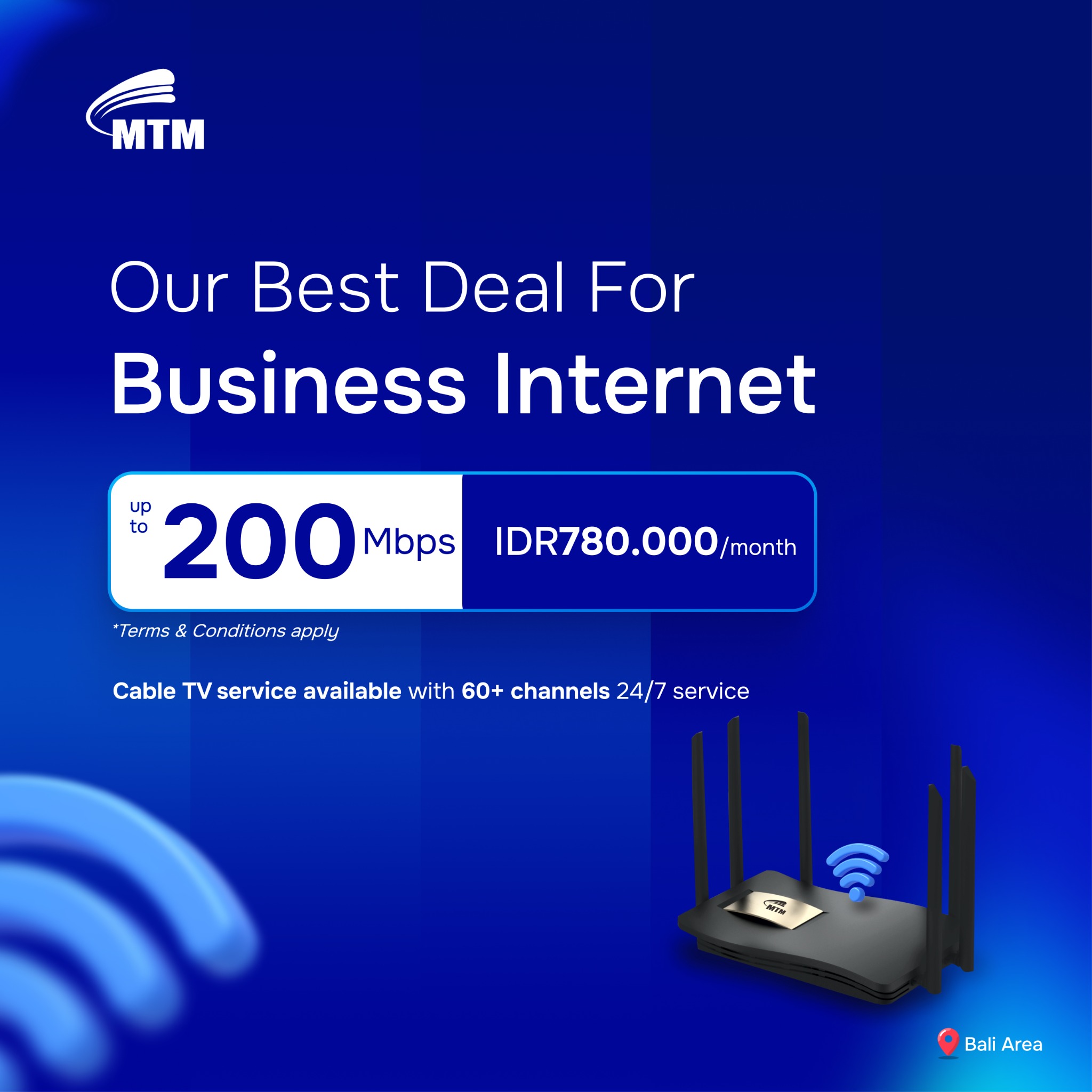 MTM Bali Facebook ad