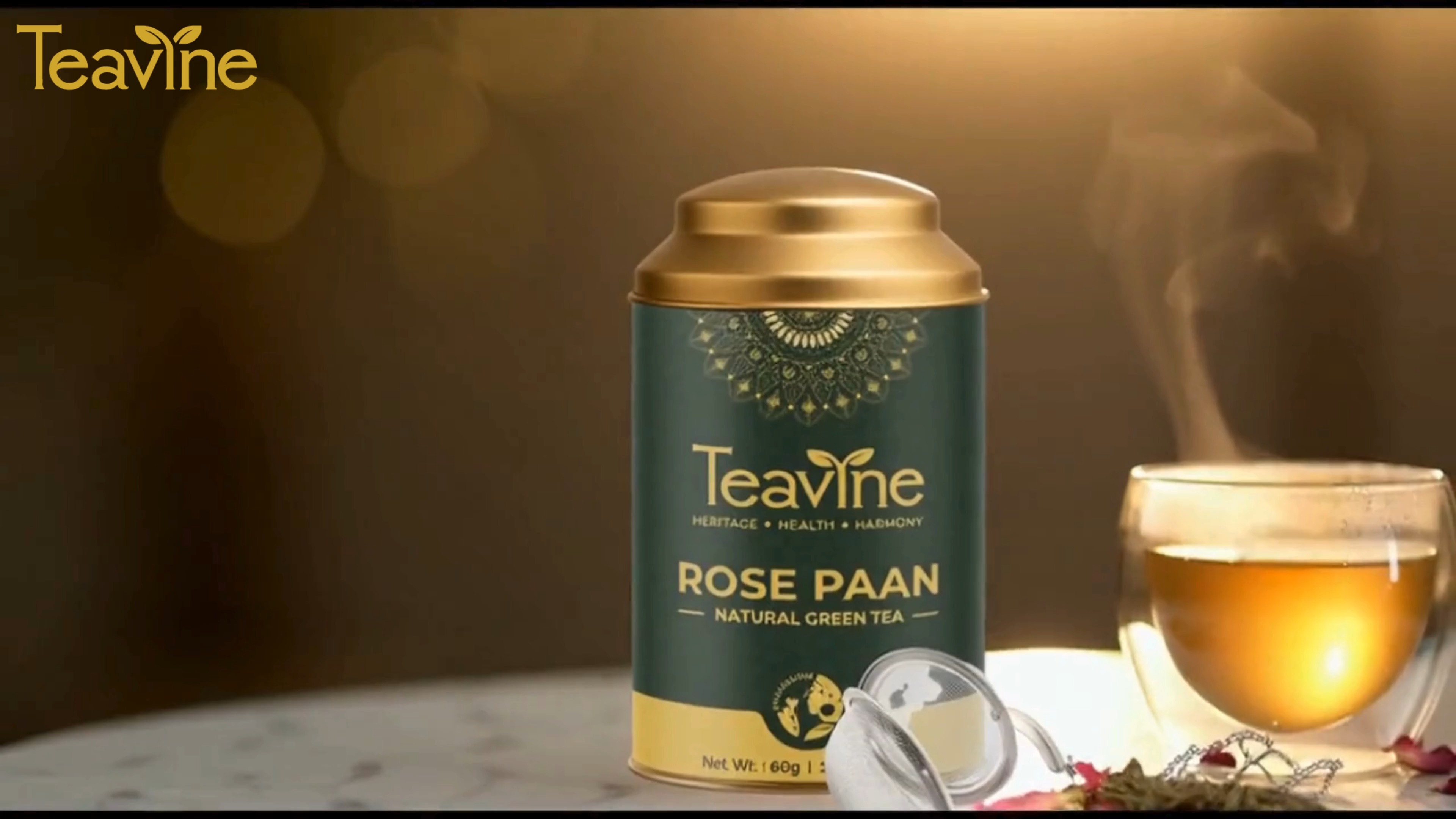 Teavine Facebook ad: Not every Green Tea is ordinary.