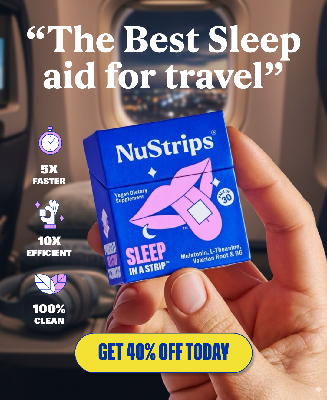 NuStrips Facebook ad
