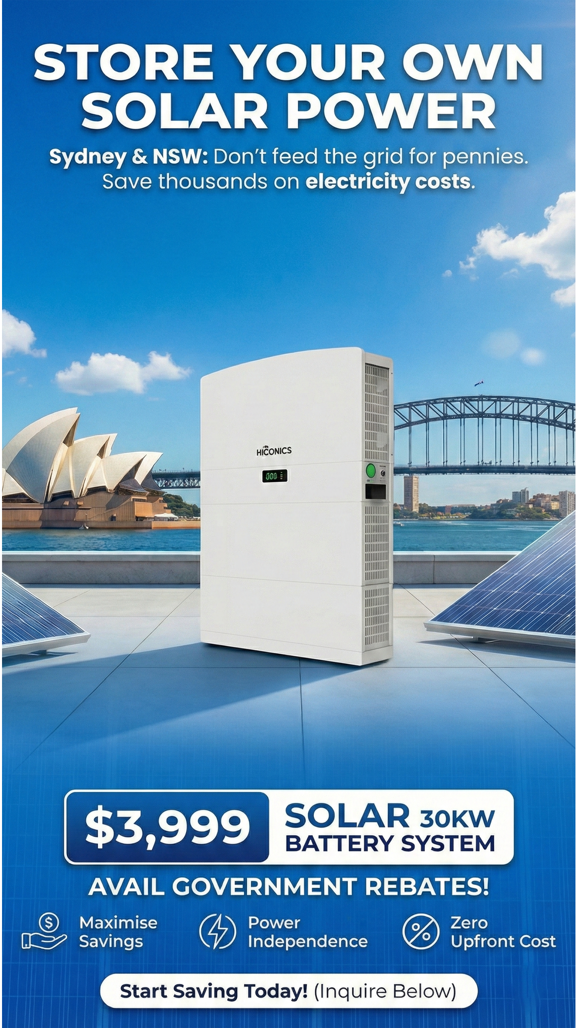 Australia Home Energy Rebates Facebook ad from May 28, 2026