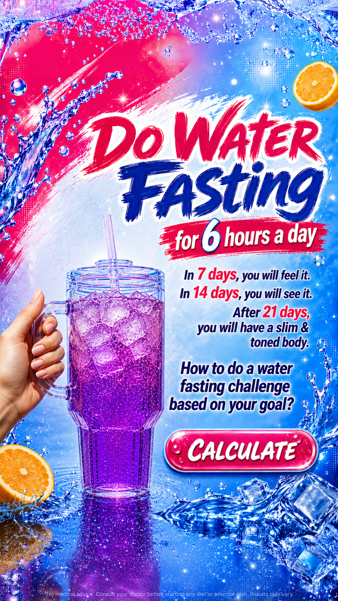 Simple Fasting App Facebook ad