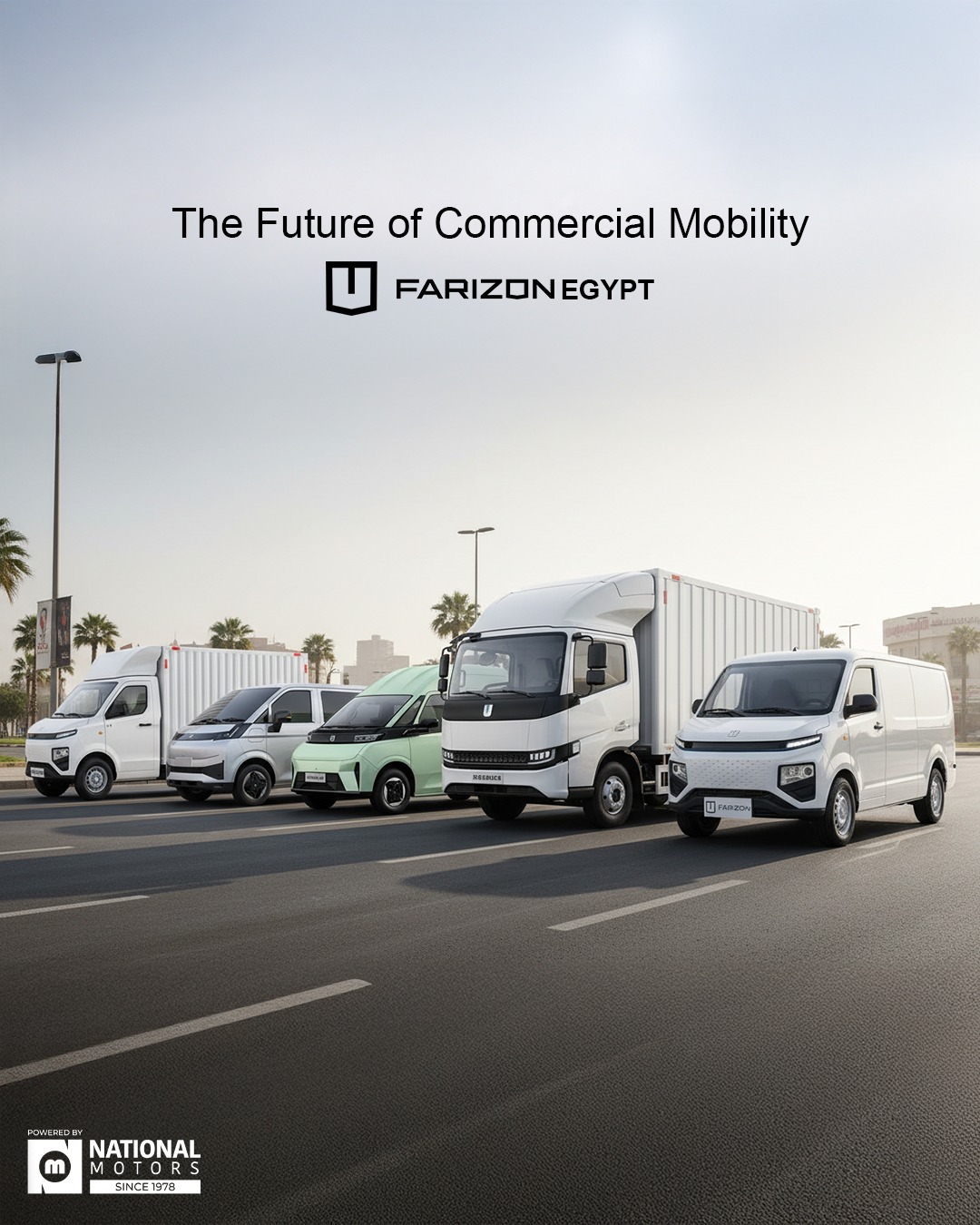 Farizon Egypt Facebook ad: Farizon, the New Energy Commercial Vehicles of Geely…