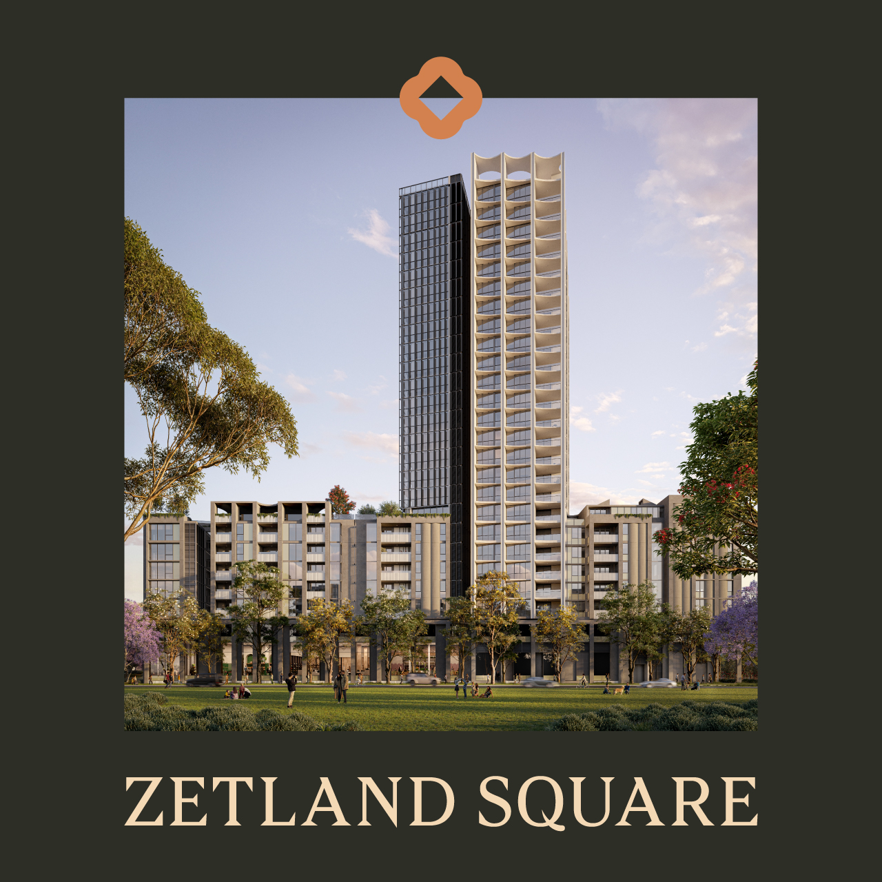 Meriton Group Facebook ad: Welcome to Zetland Square, the first release within…
