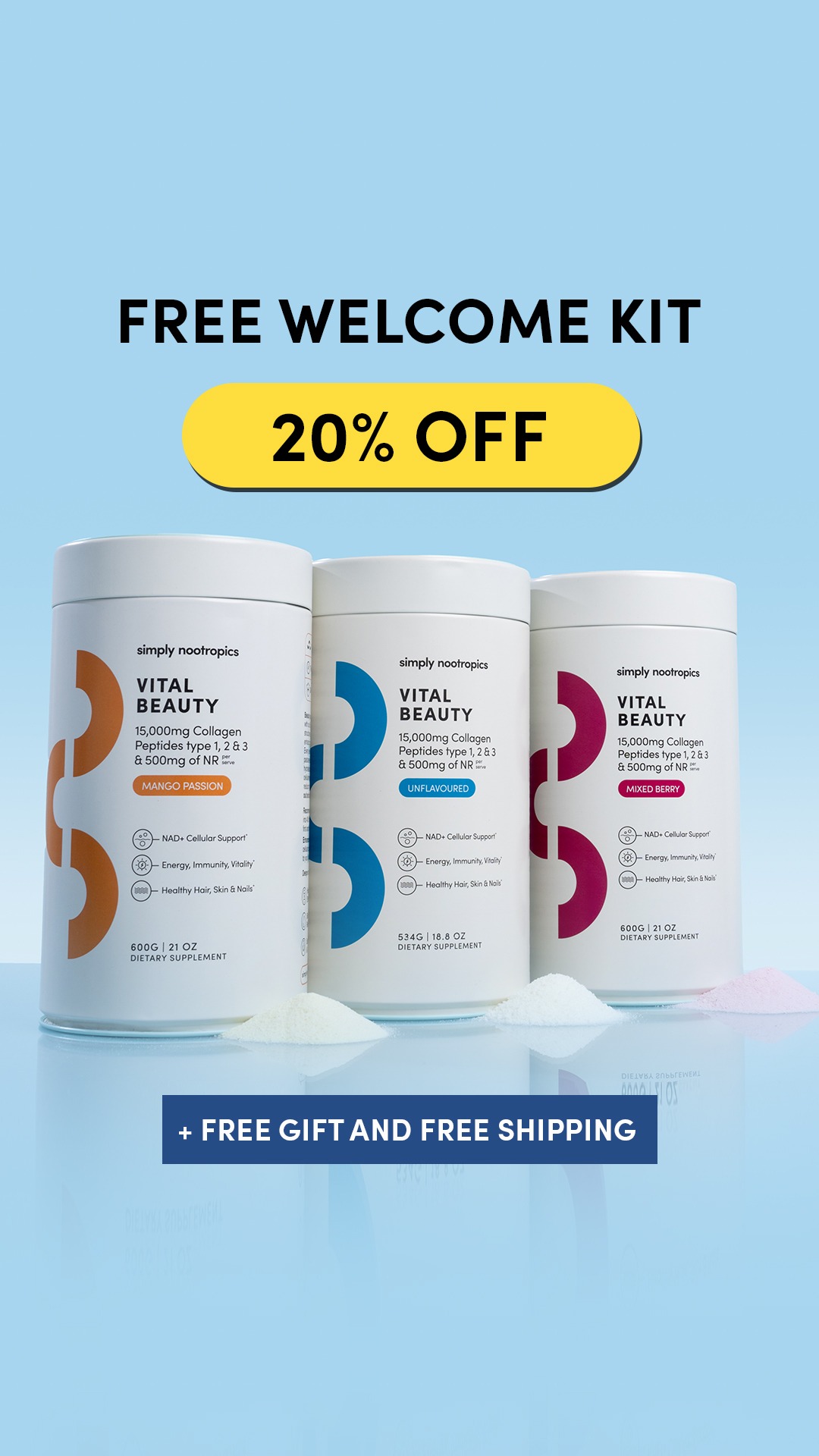Simply Nootropics Facebook ad